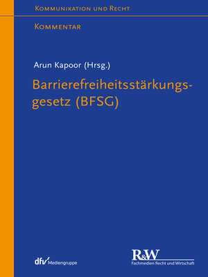 cover image of Barrierefreiheitsstärkungsgesetz (BFSG)
